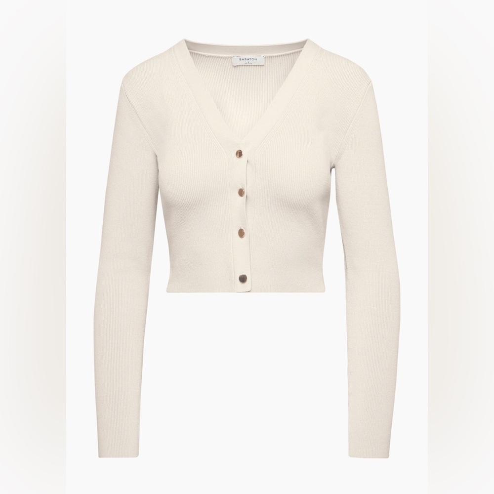Aritzia wembley sculpt knit cardigan